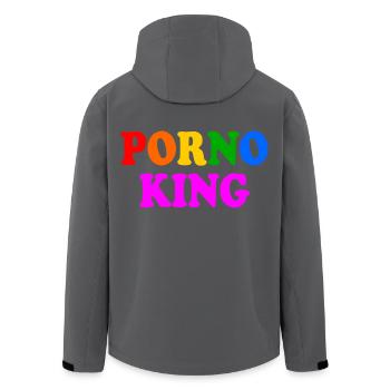 Porno king gay - Recycelte Männer Softshell-Jacke von Stanley/Stella - Anthrazit - Hinten - AI Model Male 185 light (185cm)