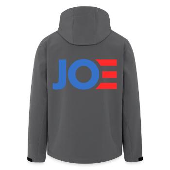 Joe biden - Recycelte Männer Softshell-Jacke von Stanley/Stella - Anthrazit - Hinten - AI Model Male 185 light (185cm)