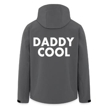 Daddy cool - Recycelte Männer Softshell-Jacke von Stanley/Stella - Anthrazit - Hinten - AI Model Male 185 light (185cm)