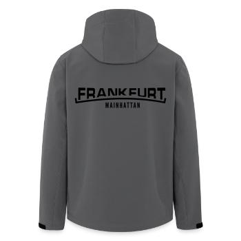 Francfort Mainhattan - Veste softshell homme en polyester recyclé Stanley/Stella - charbon - Dos - AI Model Male 185 light (185cm)