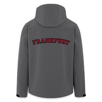 Francfort College Style - Veste softshell homme en polyester recyclé Stanley/Stella - charbon - Dos - AI Model Male 185 light (185cm)