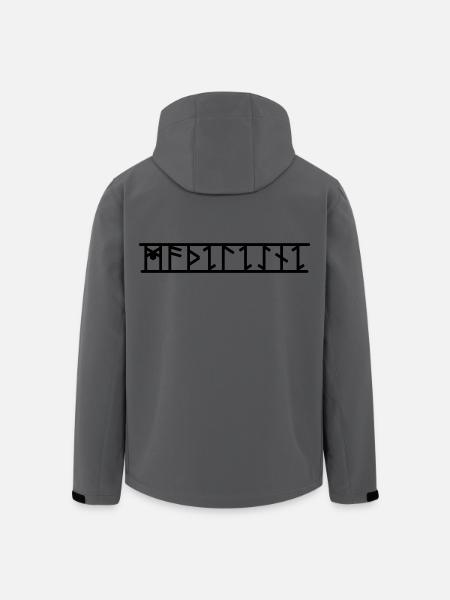Madeleine - Veste softshell homme en polyester recyclé Stanley/Stella - charbon