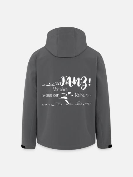tanz - Recycelte Männer Softshell-Jacke von Stanley/Stella - Anthrazit
