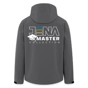 Jena Master Collection - Recycelte Männer Softshell-Jacke von Stanley/Stella - Anthrazit - Hinten - AI Model Male 185 light (185cm)