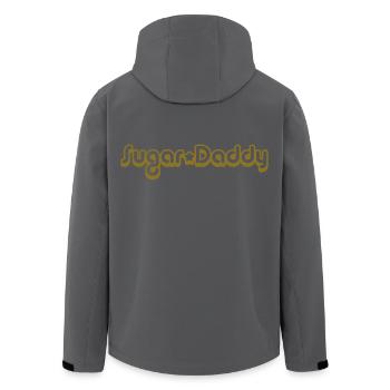 Sugar Daddy - Recycelte Männer Softshell-Jacke von Stanley/Stella - Anthrazit - Hinten - AI Model Male 185 light (185cm)