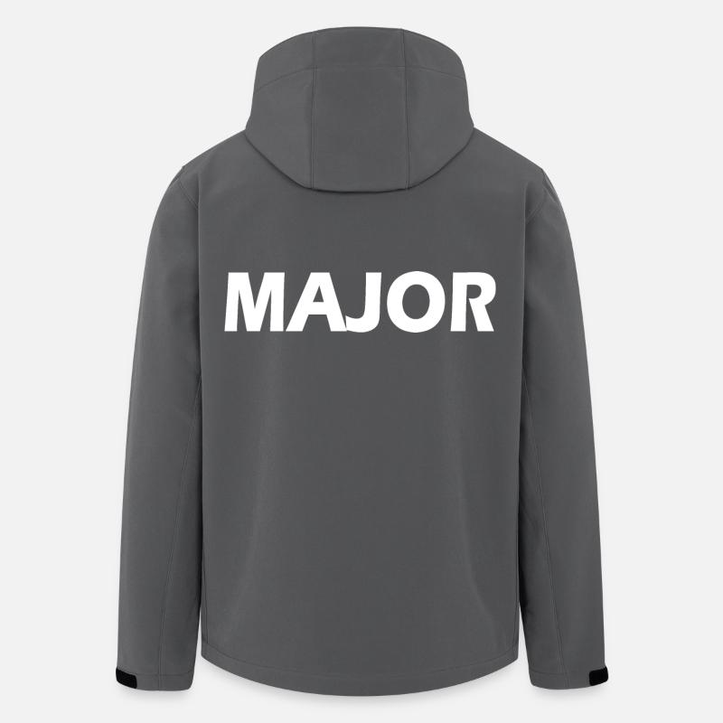 Major - Men’s Recycled Softshell Jacket by Stanley/Stella - anthracite