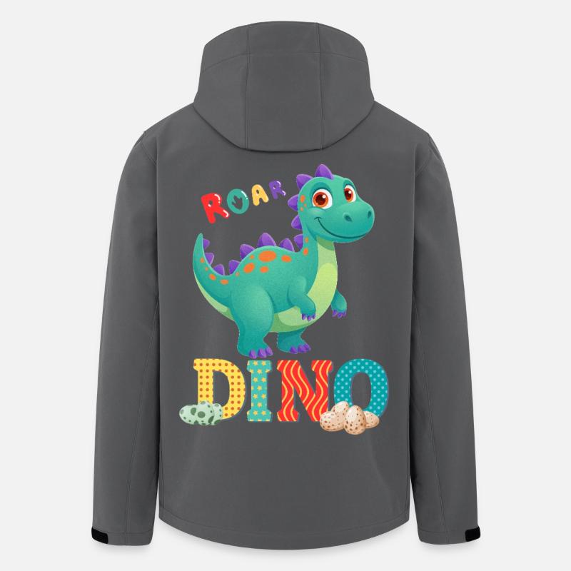 DINO - Men’s Recycled Softshell Jacket by Stanley/Stella - anthracite