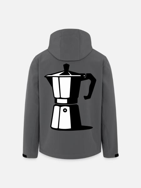 Espresso pot - Men’s Recycled Softshell Jacket by Stanley/Stella - anthracite
