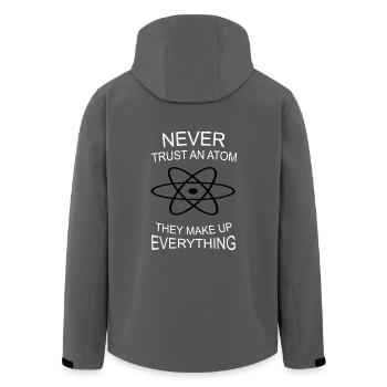 Physic T-Shirt & Hoody - Recycelte Männer Softshell-Jacke von Stanley/Stella - Anthrazit - Hinten - AI Model Male 185 light (185cm)