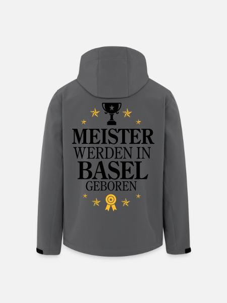 Masters Basel - Men’s Recycled Softshell Jacket by Stanley/Stella - anthracite