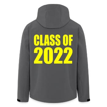 Class of 2022 - Recycelte Männer Softshell-Jacke von Stanley/Stella - Anthrazit - Hinten - AI Model Male 185 light (185cm)