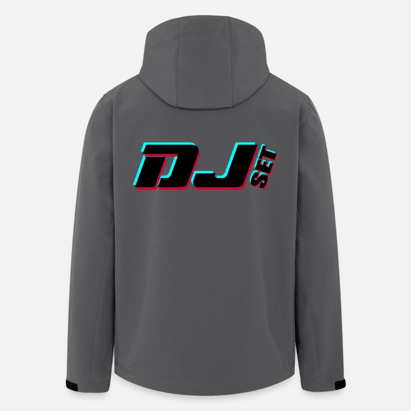 Dj - Recycelte Männer Softshell-Jacke von Stanley/Stella - Anthrazit