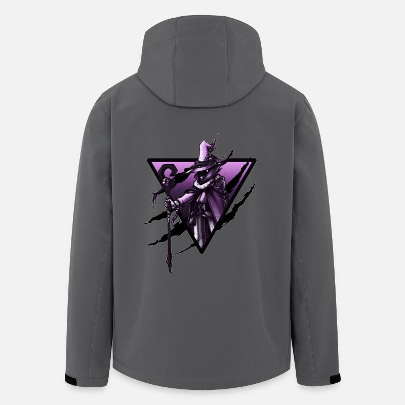 black mage triangle - Men’s Recycled Softshell Jacket by Stanley/Stella - anthracite