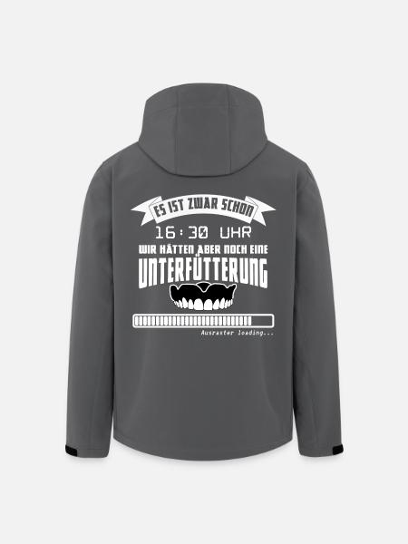 Zahntechniker Unterfütterung Ausraster - Recycelte Männer Softshell-Jacke von Stanley/Stella - Anthrazit