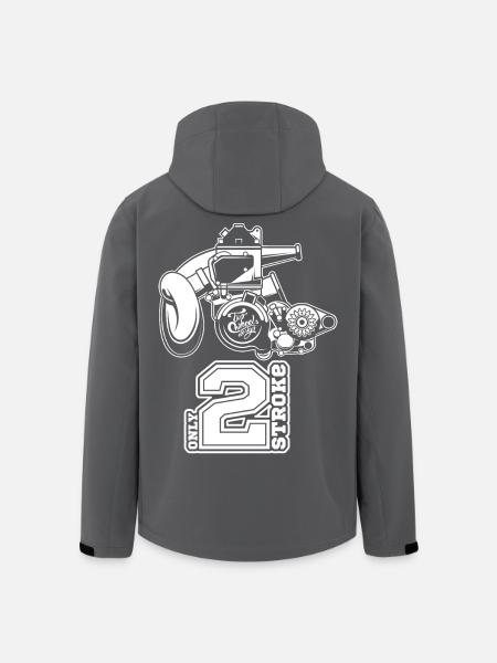 Motor 2T - Recycelte Männer Softshell-Jacke von Stanley/Stella - Anthrazit
