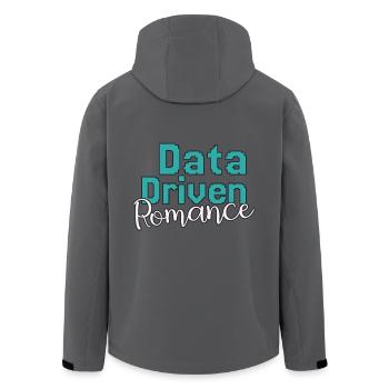 Data Science Valentinstag Romance - Recycelte Männer Softshell-Jacke von Stanley/Stella - Anthrazit - Hinten - AI Model Male 185 light (185cm)