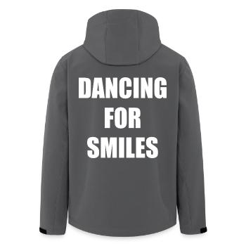 dancing for smiles - Recycelte Männer Softshell-Jacke von Stanley/Stella - Anthrazit - Hinten - AI Model Male 185 light (185cm)