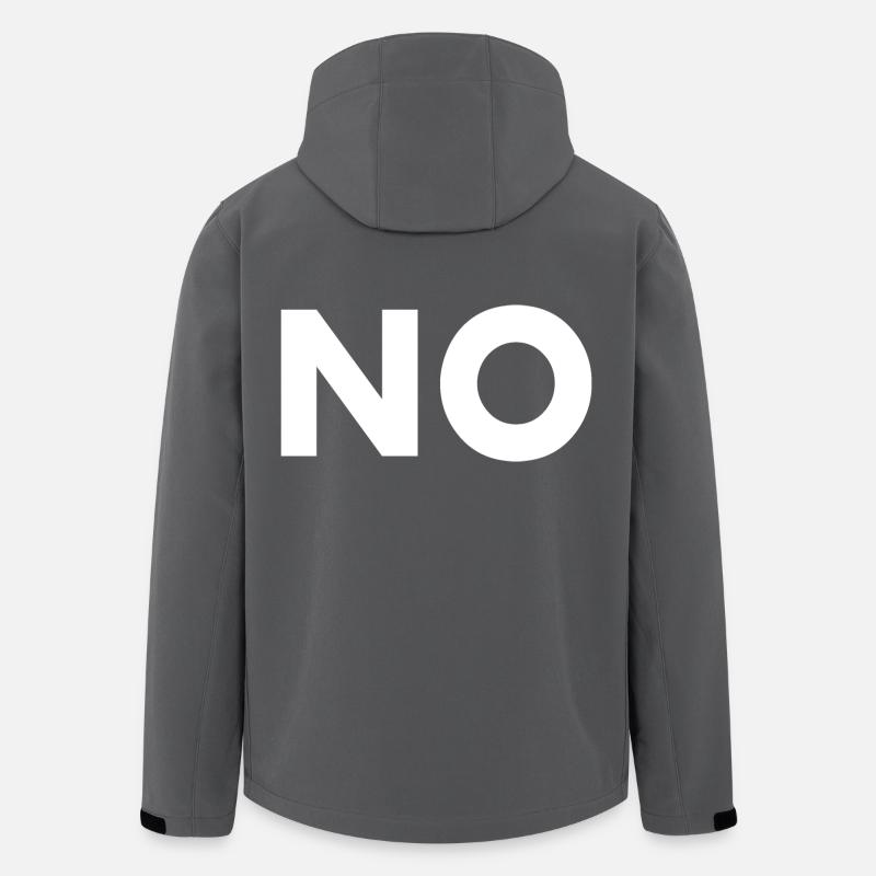 No - Recycelte Männer Softshell-Jacke von Stanley/Stella - Anthrazit