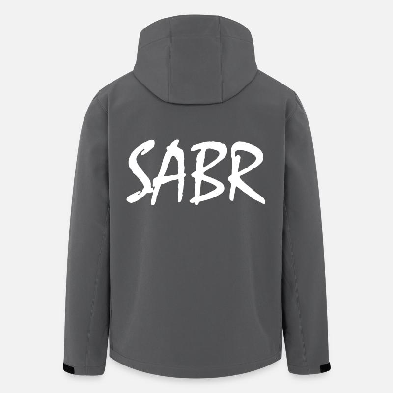 Sabr - Recycelte Männer Softshell-Jacke von Stanley/Stella - Anthrazit