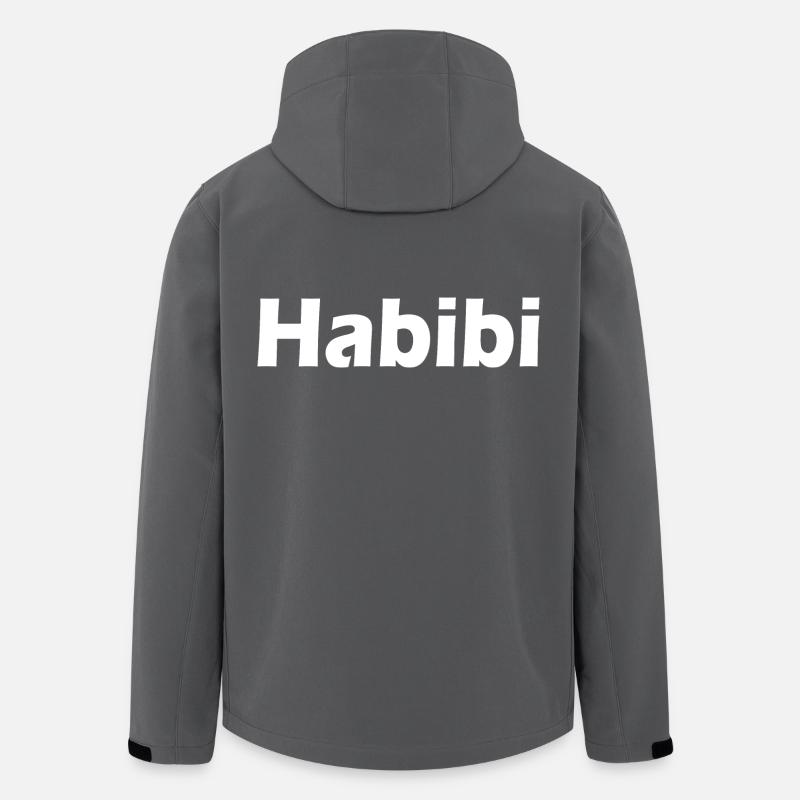 habibi - Veste softshell homme en polyester recyclé Stanley/Stella - charbon
