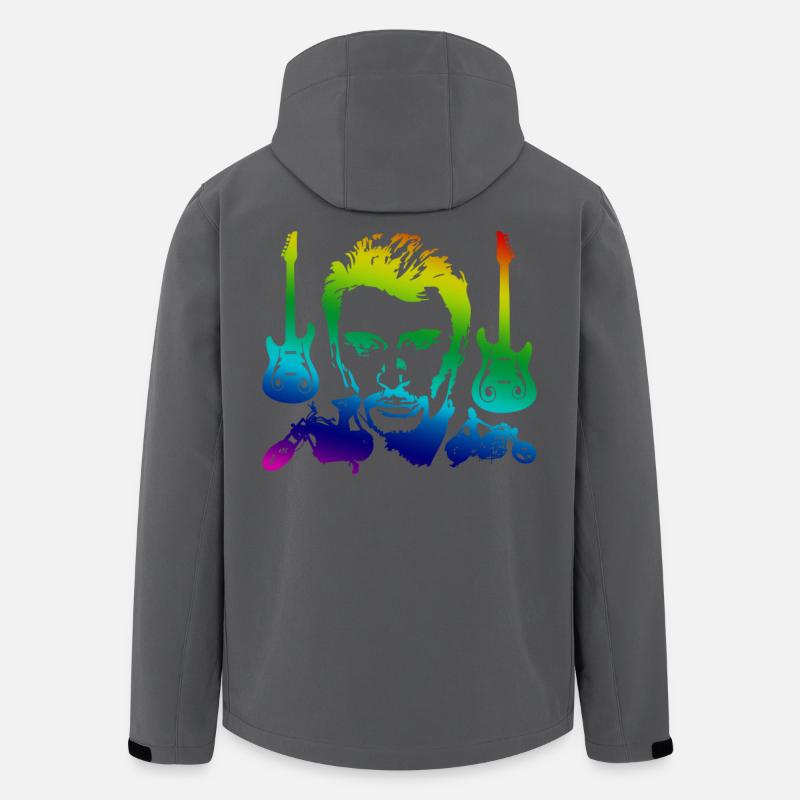 Johnny T-Shirt - Recycelte Männer Softshell-Jacke von Stanley/Stella - Anthrazit