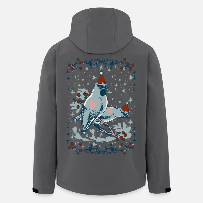 TILHET - Recycelte Männer Softshell-Jacke von Stanley/Stella - Anthrazit