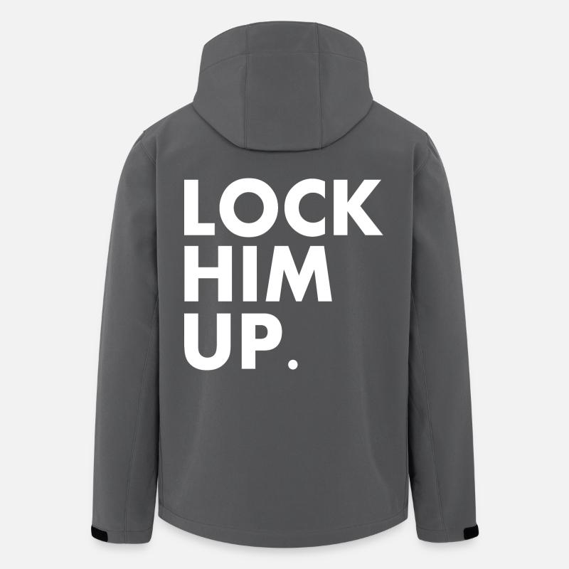 Lock him up - Veste softshell homme en polyester recyclé Stanley/Stella - charbon