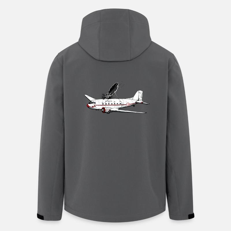 Mückenstich - Recycelte Männer Softshell-Jacke von Stanley/Stella - Anthrazit