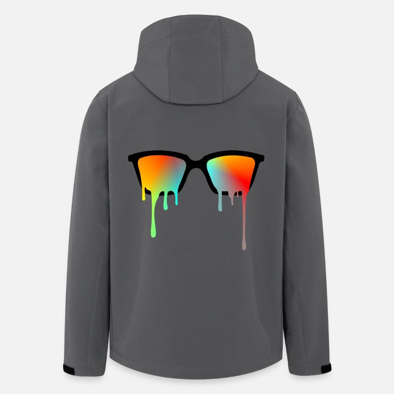 Sonnenbrille - Recycelte Männer Softshell-Jacke von Stanley/Stella - Anthrazit