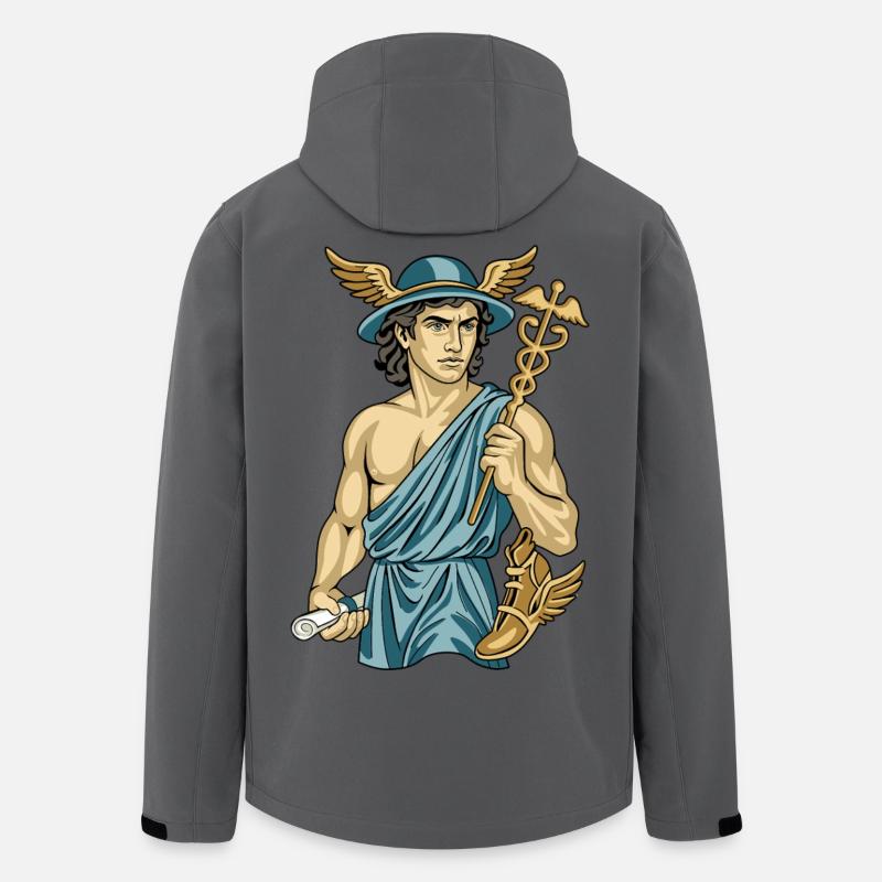 Hermès - Veste softshell homme en polyester recyclé Stanley/Stella - charbon