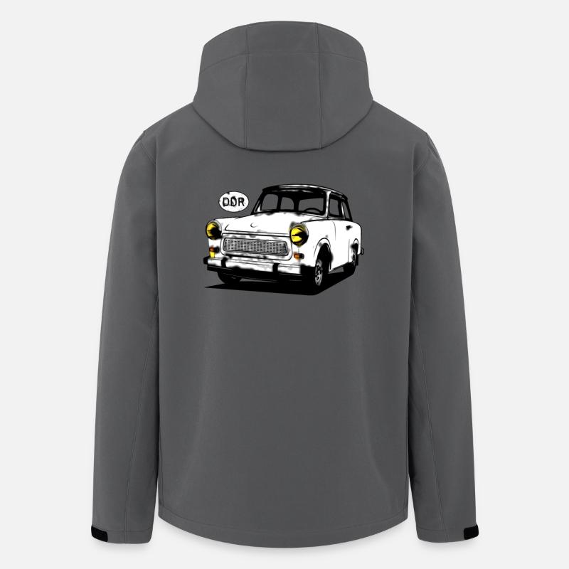 Trabi Car - Men’s Recycled Softshell Jacket by Stanley/Stella - anthracite