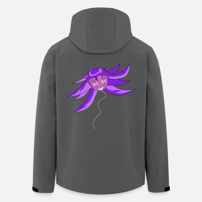 Kobold-Luftballon - Recycelte Männer Softshell-Jacke von Stanley/Stella - Anthrazit