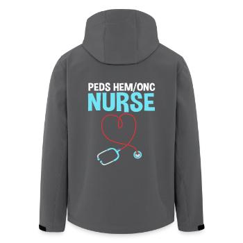 Kinderkrebs Krebs-Überlebender Krebs stinkt - Recycelte Männer Softshell-Jacke von Stanley/Stella - Anthrazit - Hinten - AI Model Male 185 light (185cm)