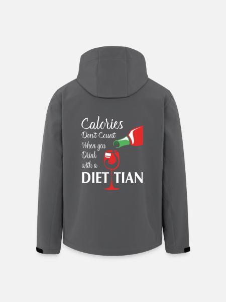 Diät Diätassistent - Recycelte Männer Softshell-Jacke von Stanley/Stella - Anthrazit