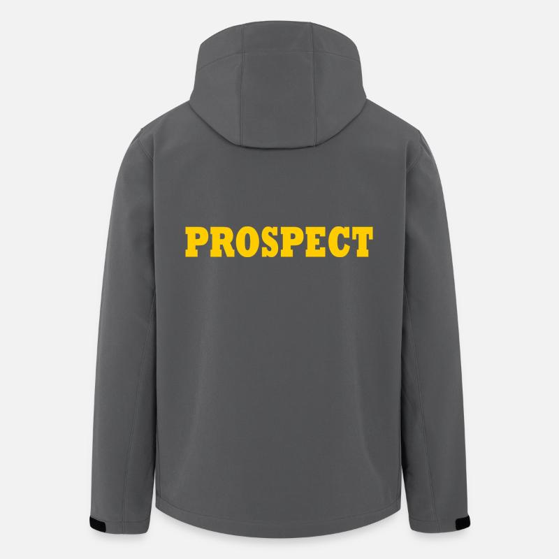 Prospect - Recycelte Männer Softshell-Jacke von Stanley/Stella - Anthrazit