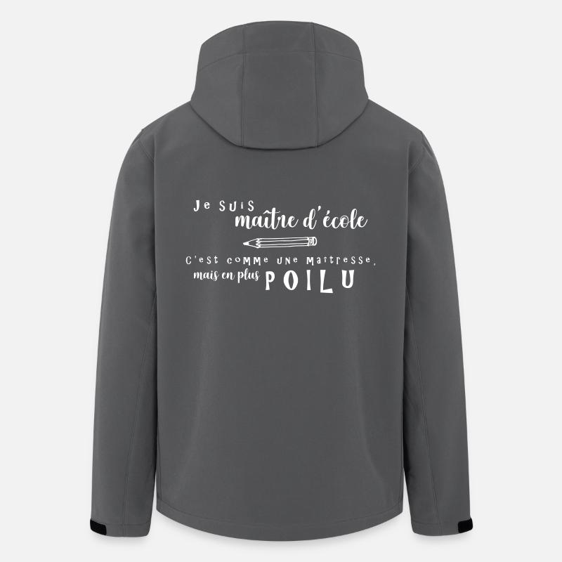 Es ist wie eine Geliebte, aber haariger - Recycelte Männer Softshell-Jacke von Stanley/Stella - Anthrazit