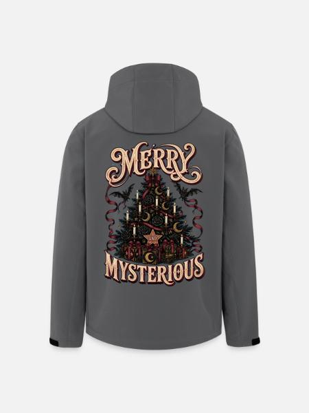 Merry and Mysterious Christmas Tree - Men’s Recycled Softshell Jacket by Stanley/Stella - anthracite