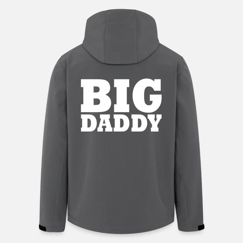 BIG DADDY - Men’s Recycled Softshell Jacket by Stanley/Stella - anthracite