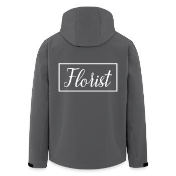 Florist Proud Graduate Florist Student Geschenk - Recycelte Männer Softshell-Jacke von Stanley/Stella - Anthrazit - Hinten - AI Model Male 185 light (185cm)
