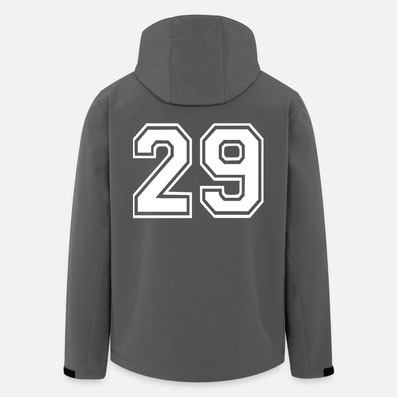 29 - Men’s Recycled Softshell Jacket by Stanley/Stella - anthracite