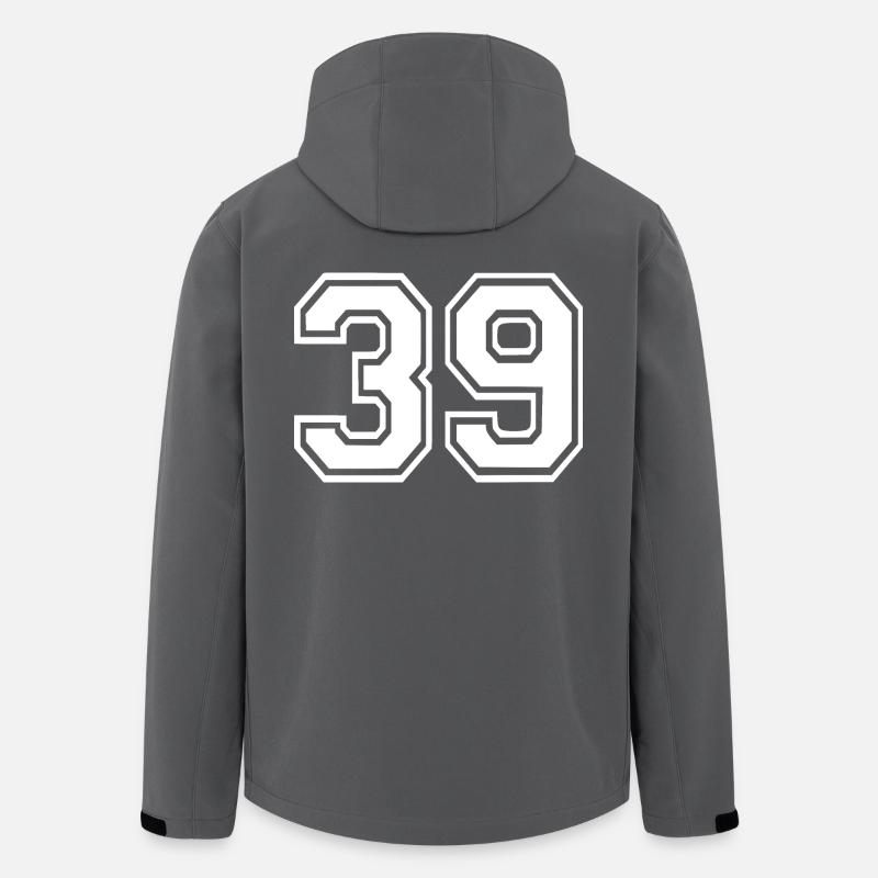 39 - Men’s Recycled Softshell Jacket by Stanley/Stella - anthracite