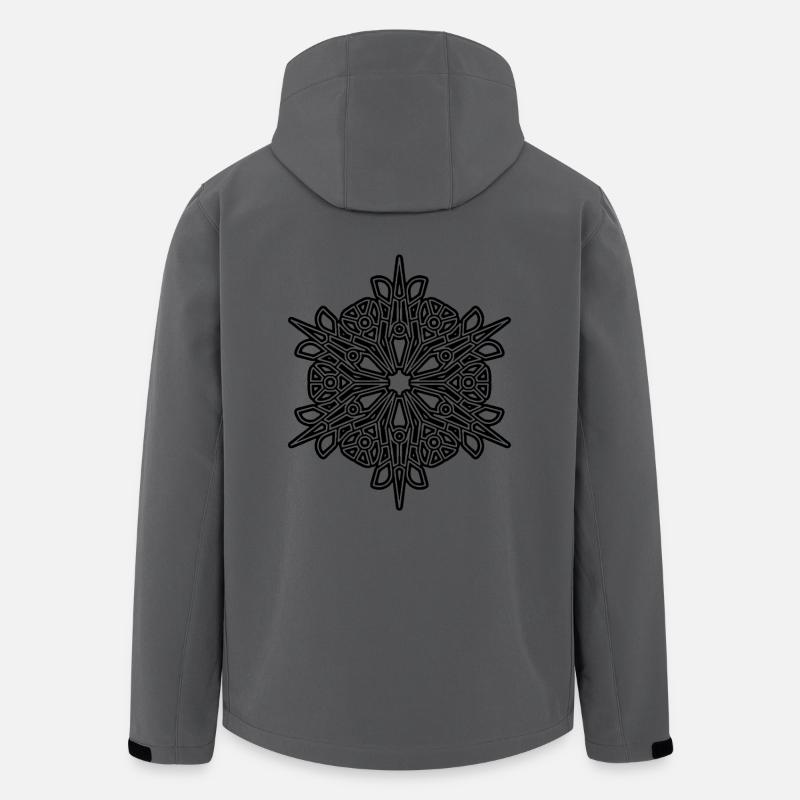RF319BLACKUK - Recycelte Männer Softshell-Jacke von Stanley/Stella - Anthrazit