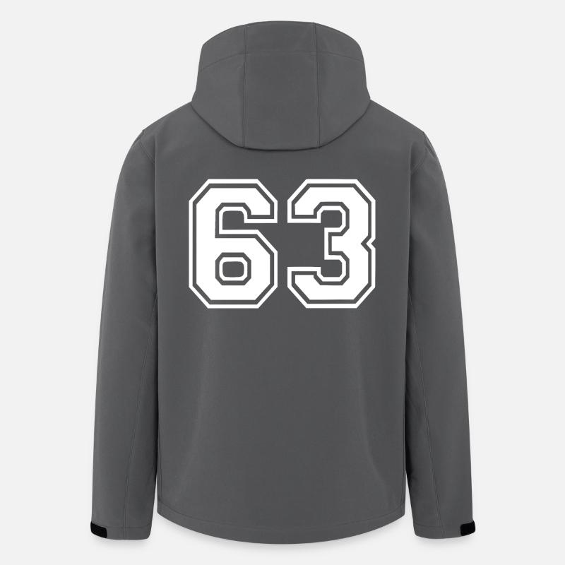 63 - Men’s Recycled Softshell Jacket by Stanley/Stella - anthracite