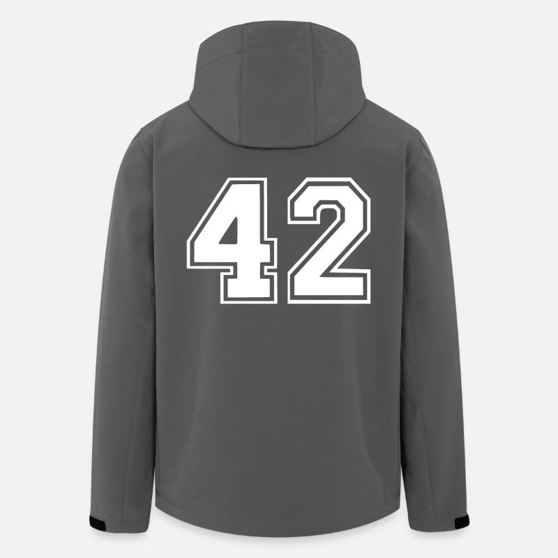 42 - Men’s Recycled Softshell Jacket by Stanley/Stella - anthracite