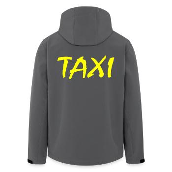 Taxi - Recycelte Männer Softshell-Jacke von Stanley/Stella - Anthrazit - Hinten - AI Model Male 185 light (185cm)