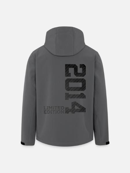12. GEBURTSTAG LIMITED EDITION 2014 - Recycelte Männer Softshell-Jacke von Stanley/Stella - Anthrazit