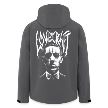 Lovecraft Metal Band Schöpfer von Cthulhu - Recycelte Männer Softshell-Jacke von Stanley/Stella - Anthrazit - Hinten - AI Model Male 185 light (185cm)