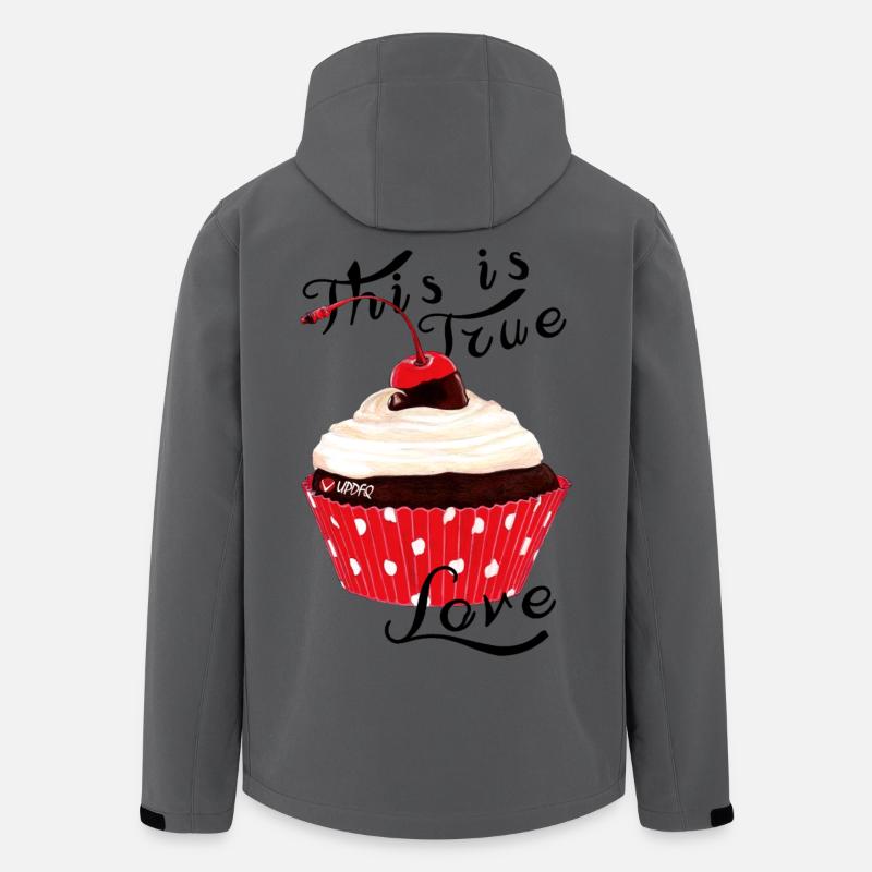 MUFFIN - Recycelte Männer Softshell-Jacke von Stanley/Stella - Anthrazit