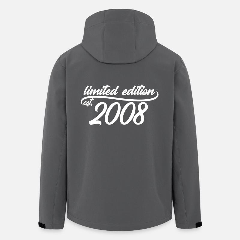 Limited Edition est 2008 - Recycelte Männer Softshell-Jacke von Stanley/Stella - Anthrazit