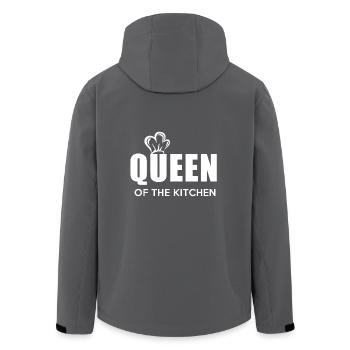 Queen of the Kitchen - Recycelte Männer Softshell-Jacke von Stanley/Stella - Anthrazit - Hinten - AI Model Male 185 light (185cm)